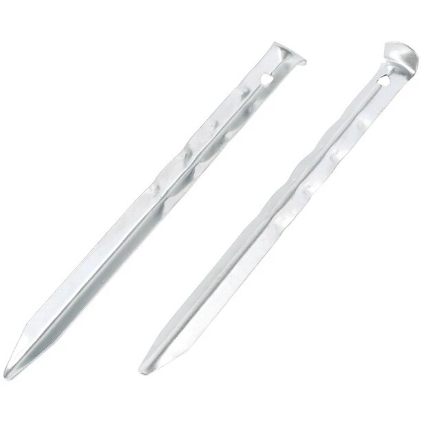 Easy Camp U-Steel Peg 24cm Ripple silver 3 Easy Camp U-Steel Peg 24cm Ripple silver