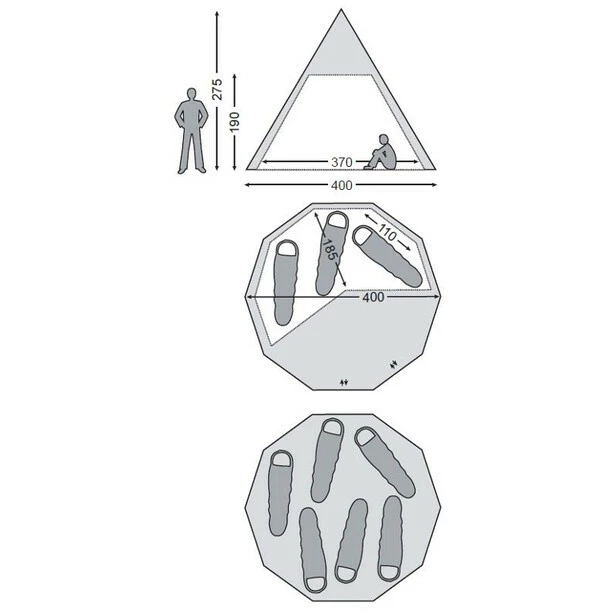 Nordisk Alfheim 12.6 m² Inner Cabin technical cotton natural 4 Nordisk Alfheim 12.6 m² Inner Cabin technical cotton natural - Image 2