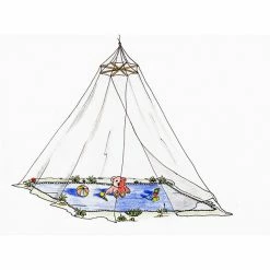 Basic Nature Classic Canopy Mosquito Net Mesh 850 -Tent Attachment Sales basic nature klassik baldachin moskitonetz mesh 850 3