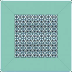 Bent Carpet Caribbean light blue hawaiian -Tent Attachment Sales bent carpet caribbean light blue hawaiian 3