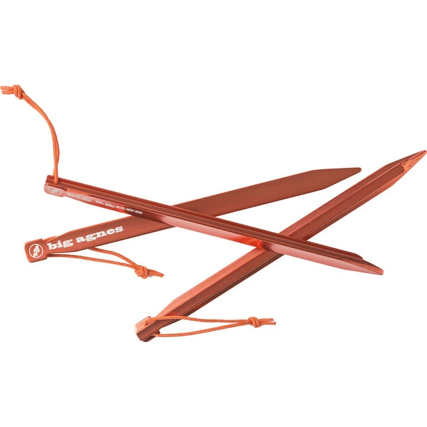 Big Agnes Dirt Dagger UL Tent Stakes 10" Pack of 30 orange 4 Big Agnes Dirt Dagger UL Tent Stakes 10" Pack of 30 orange - Image 2