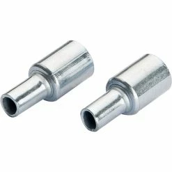 CAMPZ End Caps for glass fibre poles 11mm Set of 2 silber
