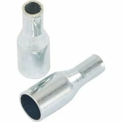 CAMPZ End Caps for glass fibre poles 9mm Set of 2 silver