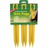 Coghlans ABS Tent Pegs 30cm 6-Pack yellow -Tent Attachment Sales coghlans zelthering abs 30cm 6er pack gelb 1