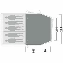 Outwell Springwood 5 Flat Woven Carpet grey -Tent Attachment Sales outwell springwood 5 flat woven carpet 3
