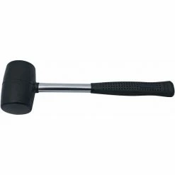 Basic Nature Rubber Hammer with Steel Handle