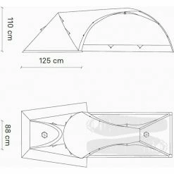 Samaya Assaut2 Nylon Vestibule grey -Tent Attachment Sales samaya assaut2 nylon vestibule grey 3