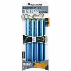 Sea to Summit Ground Control Tent Pegs 8 Pack blue