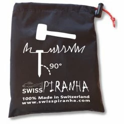 SwissPiranha Säckli Bag 12x22cm black