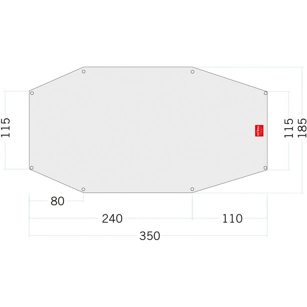 Tatonka PE Arctis 3 Floor Sheet 350x115/185cm 3 Tatonka PE Arctis 3 Floor Sheet 350x115/185cm