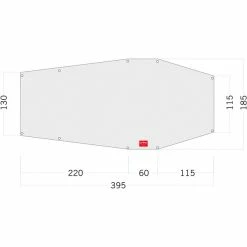 Tatonka PE Grönland 3 Floor Sheet 395x115/185cm