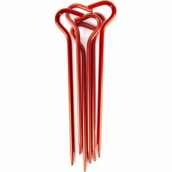 Tatonka Zelthering Basic Tent Pegs 19cm 6 Pieces red