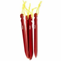 Tatonka Zelthering Light Tent Pegs 17cm 6 pieces red