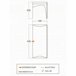Vango SentEx Anantara/Tahiti/Ventanas 650XL Zipped Sun Capony cloud grey -Tent Attachment Sales vango sentex anantara tahiti ventanas 650xl zipped sun capony cloud grey 2